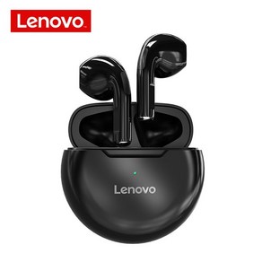 Lenovo HT38 무선 블루투스 이어폰 터치 컨트롤 Type-C 블랙