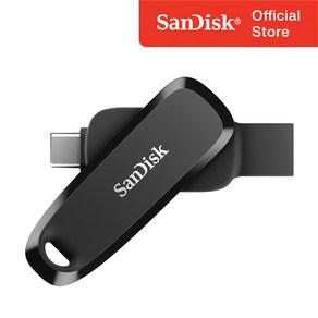 샌디스크 USB 메모리 Phone Dive C타입 OTG 3.2 Gen1 메모리 SDDDC6 블랙 컬러, 1개, 256GB