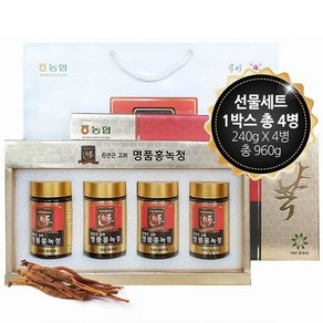 6년근 고려명품홍녹정 240g x 4병, 1개