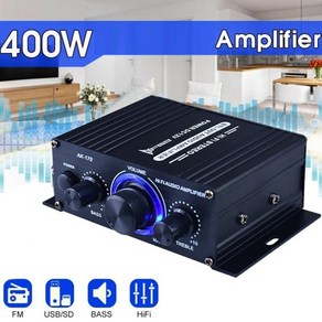 200w + 200w 전문 홈 앰프 하이파이 스테레오 오디오 전력 증폭기 서브 우퍼 증폭기 자동차 홈 시어터 사운드 시스템