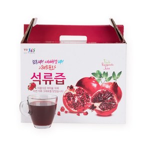 춘식이네 자연그대로석류착즙농축 착즙 100ml 50포, 5L, 1박스