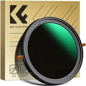 K&F CONCEPT Nano-D 다기능 2-in-1 가변 ND2-32 & CPL 필터, 52mm