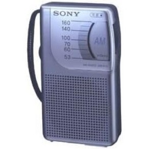 일본 직배송 SONY ICR-P15 AM 라디오 실버