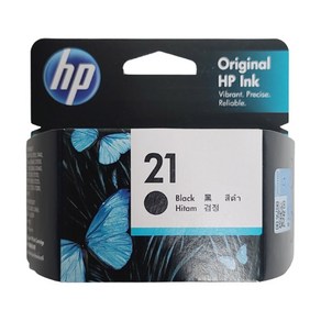 HP NO.21 22 정품잉크 C9351AA C9352AA, 검정(C9351AA), 1개