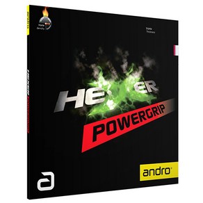 [ANDRO] [안드로] 헥서파워그립 (Hexer PowerGrip) 탁구 러버