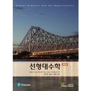 선형대수학, David C. Lay,Steven R. Lay,..., PEARSON EDUCATION KOREA