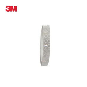 3M 고휘도 야간 안전 반사테이프 백색 10mm x 2.5M