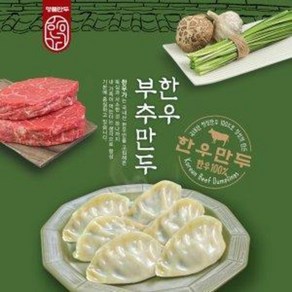 한우가수제만두 한우부추만두, 500g, 1개