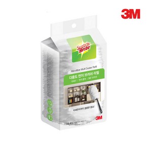 3M 다용도 먼지 브러쉬 극세사 먼지떨이 리필 4P