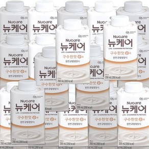 뉴케어 구수한맛 순 완전 균형영양식 식사대용, 24개, 1박스, 200ml