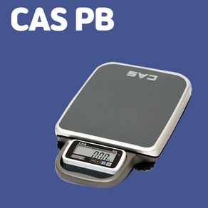 CAS 카스 이동형 전자저울 PB-30 (30kg) 농가형 물류 택배 휴대용 다목적 [대리점 정품], 1개