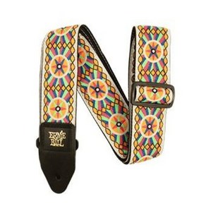 어니볼 기타 스트랩 클래식 자카드 ERNIEBALL GUITAR STRAP CLASSIC JACQUARD., 1개, CANDY SUN JACQUARD STRAP / P05338