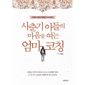 사춘기 아들의 마음을 여는 엄마 코칭:관계와 감정이 편해지는 부모 공부, 미래문화사