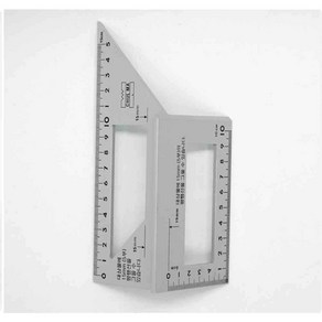 씨즌FARM 연귀자 직각자 알루미늄 KOREA 목공 DIY 측정공구, 1개