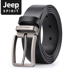 JEEPSPIRIT 남성용 가죽 벨트 OM18CD996BT0434 + 벨트선물용박스+ JEEPSPIRIT 양말 (사은품제공) 미수령시 무료반품혜택까지