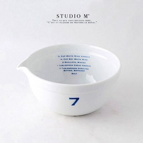 [STUDIO M] 스튜디오엠 넘버즈 No.7 큰 볼 17507, 17507 No 7, 1개