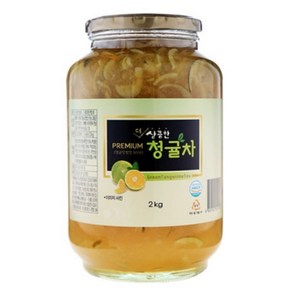 청귤차 진한 청귤청 과육이풍부한 더상큼한 2Kg, 1개, 1개입