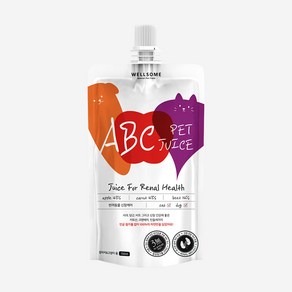 웰썸 ABC 펫 주스 150ml(유통기한 25.05월) 레날케어 강아지 음료, 150ml, 1개