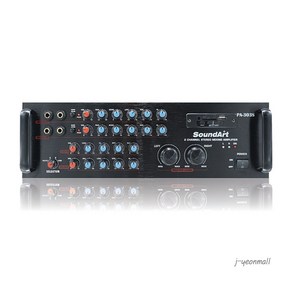 사운드아트 PA-303S 매장용앰프 300W 노래방앰프