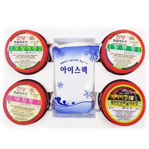 [젓갈선물세트] 500g*4종 오징어젓+낙지젓+창란젓+가리비젓 / 광천젓갈 특별할인행사!