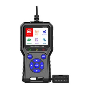 자동차 진단기 다국어 진단 도구 코드 리더 엔진 OBD 2 스캐너 OBD2 오류 지우기 YM509 자동차 LAUNCH 런치 스캐너 인포카 차량 진단 자동차공구 차량진단기, 1) YM509, 한개옵션1