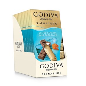 GODIVA 시그니처 카라멜 밀크 초콜릿 90g 베트남, 1개