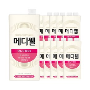 메디웰 당뇨식 1000, 1L, 10개