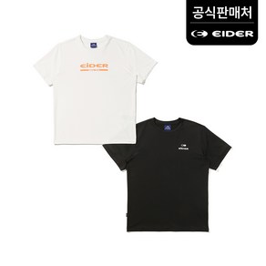 [아이더공식] POP 키즈 2PACK 반팔 티셔츠 반팔세트 JUM22281W4