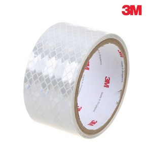 3M 연질 고휘도 반사테이프 50mm 안전 반사지, 백색, 50mm x 1.5m, 1개