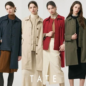 (TATE) 24FW 여성 맥코트 1종 + 퀼팅베스트