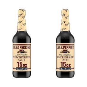 LEA & PERRINS 오리지널 우스터 소스 Oiginal Wocesteshie Sauce, 444ml, 2개