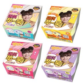 보아스린 옐언니 마이쭈욱 슬라임 100g 4종세트, 단품, 1개