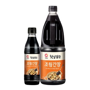 청정원 햇살담은 조림간장 1.7 + 조림간장 500ml 세트, 1세트, 2.2L