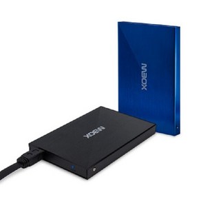 [유니콘] 조립 외장HDD HC-2500S 500GB[리퍼하드 500GB/블루], 320GB_블루, 500GB