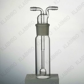 가스 세척병 (Bottle washing With fitted disc) 100ml, 1개