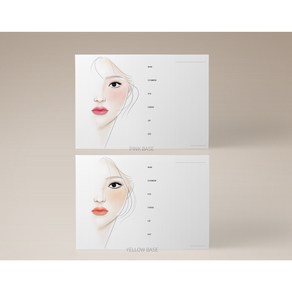 [뚜르몬드]NO10 메이크업 페이스 차트 30매