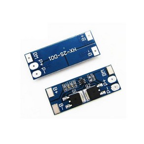 18650 보호회로 8A 7.4V 2S PCM BMS 2셀 리튬, L0311. 보호회로 7.4V 8A 2S, 1개