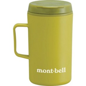 mont-bell 써모머그 330 몽벨로고 보온보냉 뚜껑머그 텀블러 1124562 LEGN, 그린