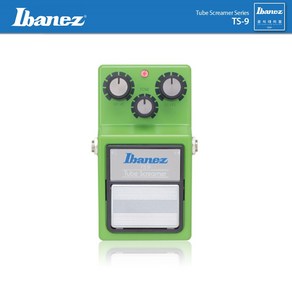 [IBANEZ] 아이바네즈 일렉기타 이펙터 꾹꾹이 튜브 스크리머 오버드라이브 페달 TS9 / IBANEZ TUBE SCREAMER OVERDRIVE TS9, 1개