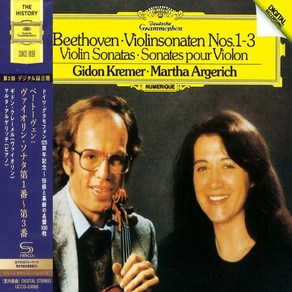 (수입SHM-CD) Gidon Keme/Matha Ageich - Beethoven: 3 Violin Sonata Op.12