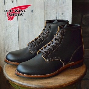 레드윙 벡맨 플랫 박스 워커 부츠 REDWING BECKMAN FLATBOX 9060 블랙 크론다이크