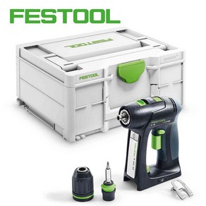 [FESTOOL] 페스툴 충전 드릴 C 18 Basic KR (577289), 1개