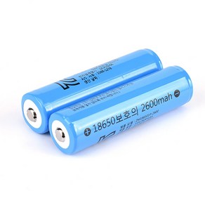 듀라맥스 18650 1200/2600/3000/3500/26650 5000mAh 리튬이온배터리 충전용건전지, 18650 2600mAh B타입, 1개