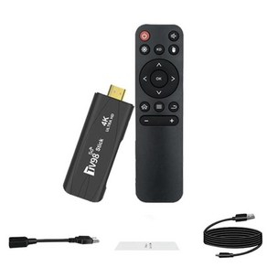 TV98 TV 스틱 안드로이드 12.1 4K HD 4 + 32G TV 박스 2.4G 5G 듀얼 와이파이 와이파이 WIFI 스마트 T