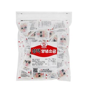 범아식품 뽀빠이 삼백양념소금 3g x 200봉, 200개