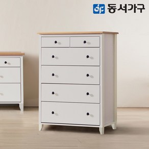 동서가구 리미센 5단 6칸 800 서랍장 DF628203