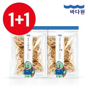 황태채 100g+100g 지퍼백 패키지, 없음, 2개