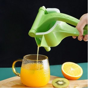 스토문 레몬 수동 착즙기 과일 생과일 스퀴즈 과즙 원액 즙짜기 주스 만들기, 1개, 300ml