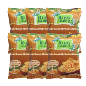 킹아일랜드 구운 코코넛칩 카라멜맛 50g, 1개, 300g