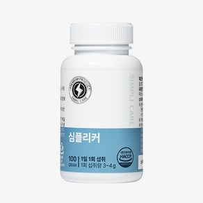 심플리커 장어20배 남성활력 고함량 아르기닌 야관문 블랙마카 아연, 100g, 1개